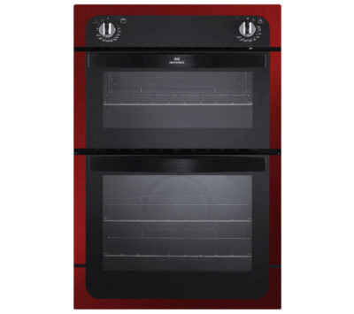 NEW WORLD NW901DOP Electric Double Oven - Black & Metallic Red NEW WORLD NW901DOP Electric Double Oven - Black & Metallic Red